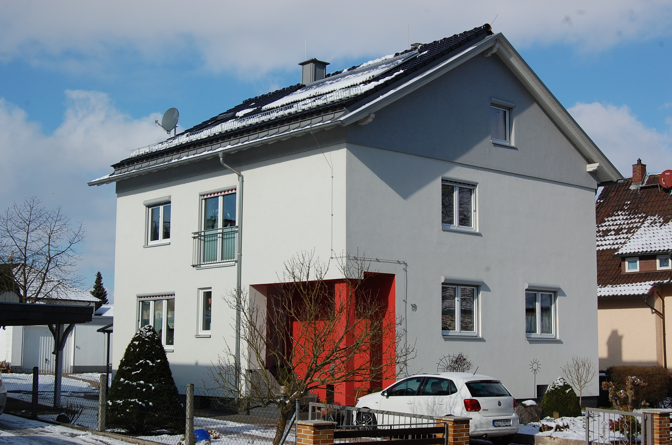 Energetische Sanierung Zweifamilienwohnhaus, Laubach-Wetterfeld, 2008 + 2012